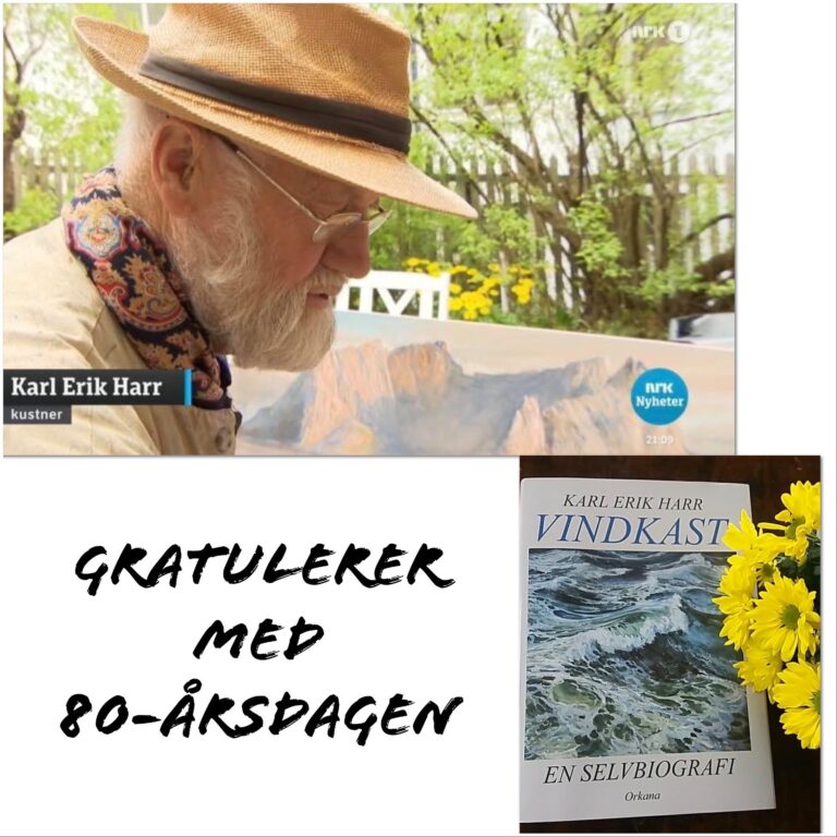 Karl Erik Harr fyller 80 år