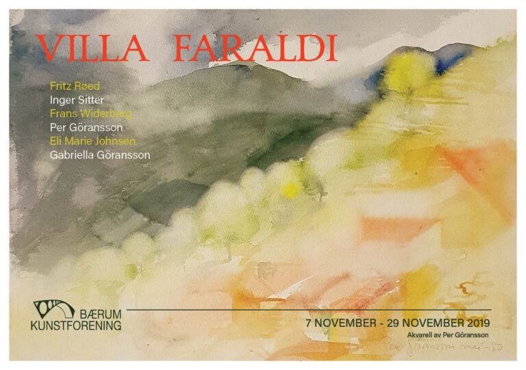 Gabriella Göransson i Bærum Kunstforening 7.-29.november