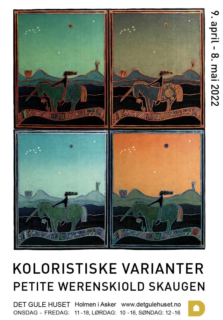 Petite Werenskiold Skaugen på Det Gule Huset på Holmen 09.04-08.05