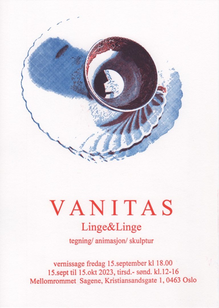 2023 Martine Linge med utstillingen VANITAS på mellomrommet_Sagene 15.09-15.10