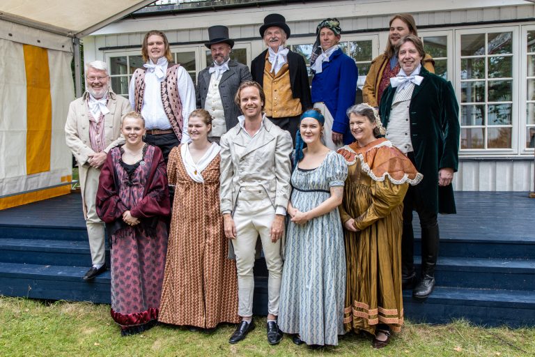 2025 ARIEL, en romantisk teaterproduksjon om Percy Shelley av GEIR UTHAUG i Hurdal, 24. august til 31. august