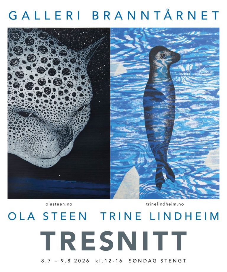 2026 TRINE LINDHEIM stiller ut i GALLERI BRANNTÅRNET i Risør fra 8. juli til 9. august